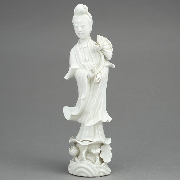 GUANYIN, blanc de chine, Kina, 1900-tal.