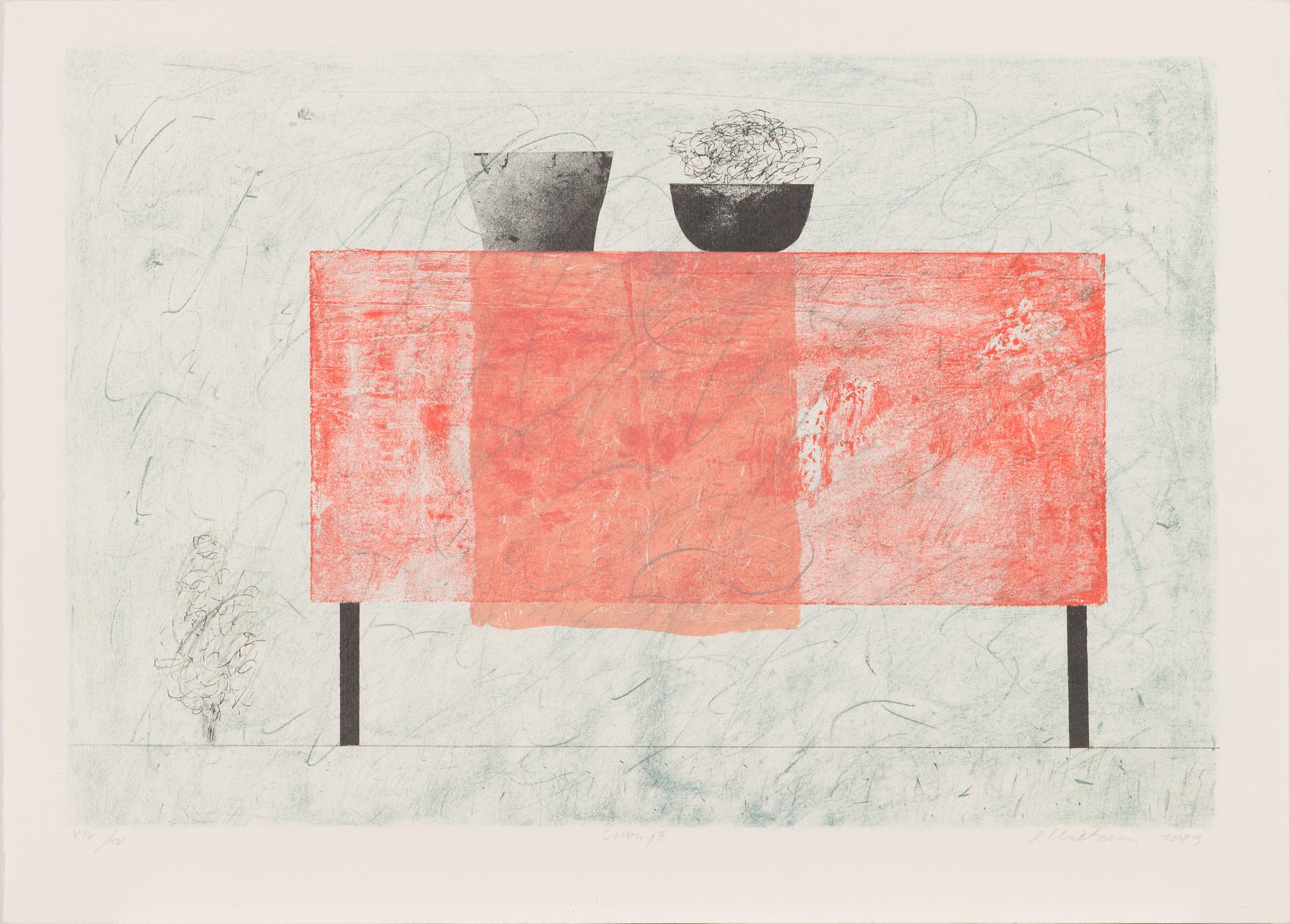Reino Hietanen, lithograph, signed and dated 2005, numbered XIV/XV.