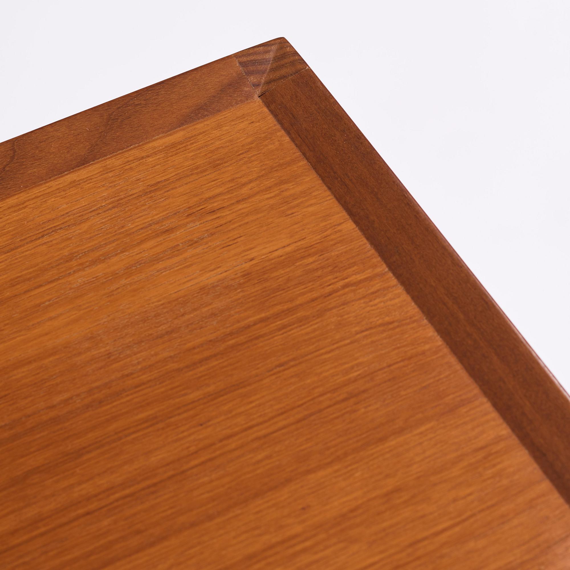 Nordiska Kompaniet, a sideboard with tables and a serving trolley, Sweden 1950s.