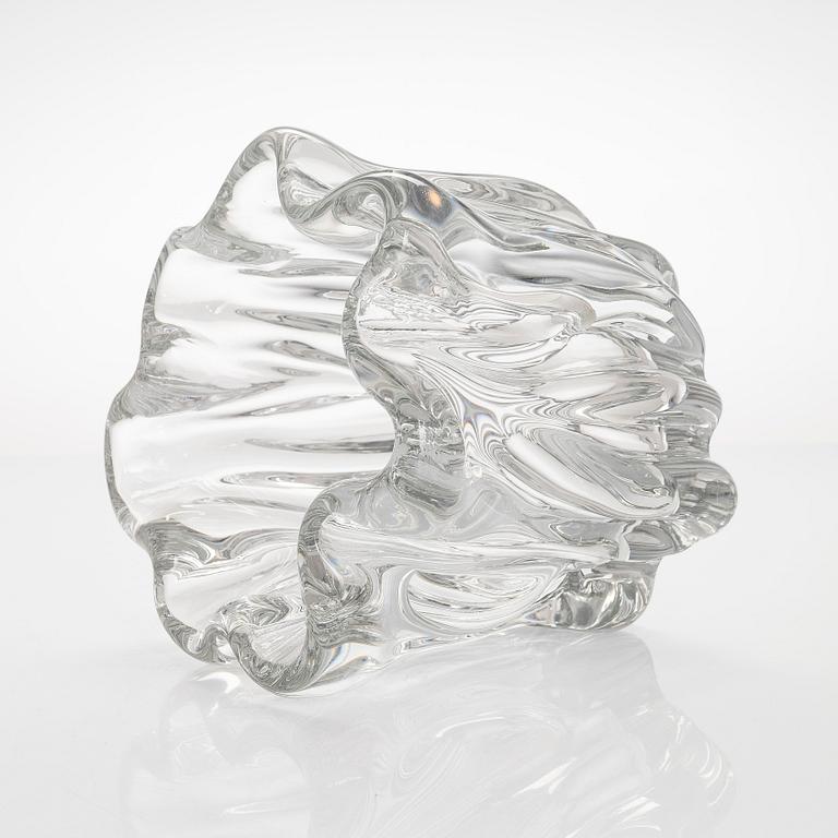 Tapio Wirkkala, A 'Kalvolan kanto' glass vase, signed Tapio Wirkkala - 3241.