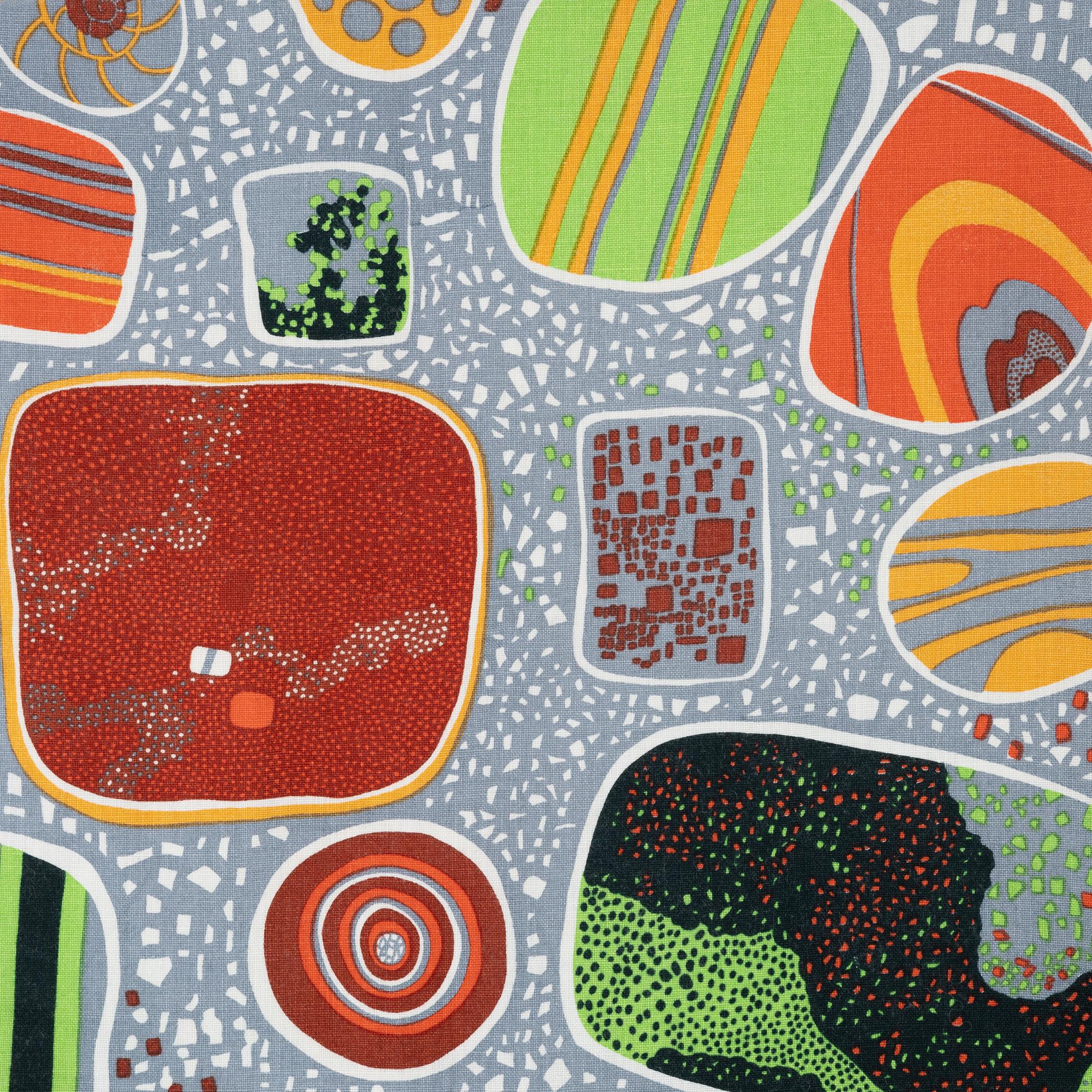 Josef Frank, two linen curtains, 'Terrazzo',  Svenskt Tenn.