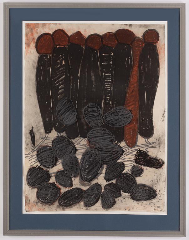 Terry Winters, lithographs in colours, 11, 1985-1986, signed. First lithograph numbered 26/39.