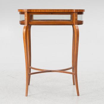 Display table, Louis XV style, circa 1900.