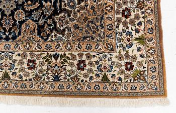 Carpet, Nain silk, approximately 285 x 170 cm.