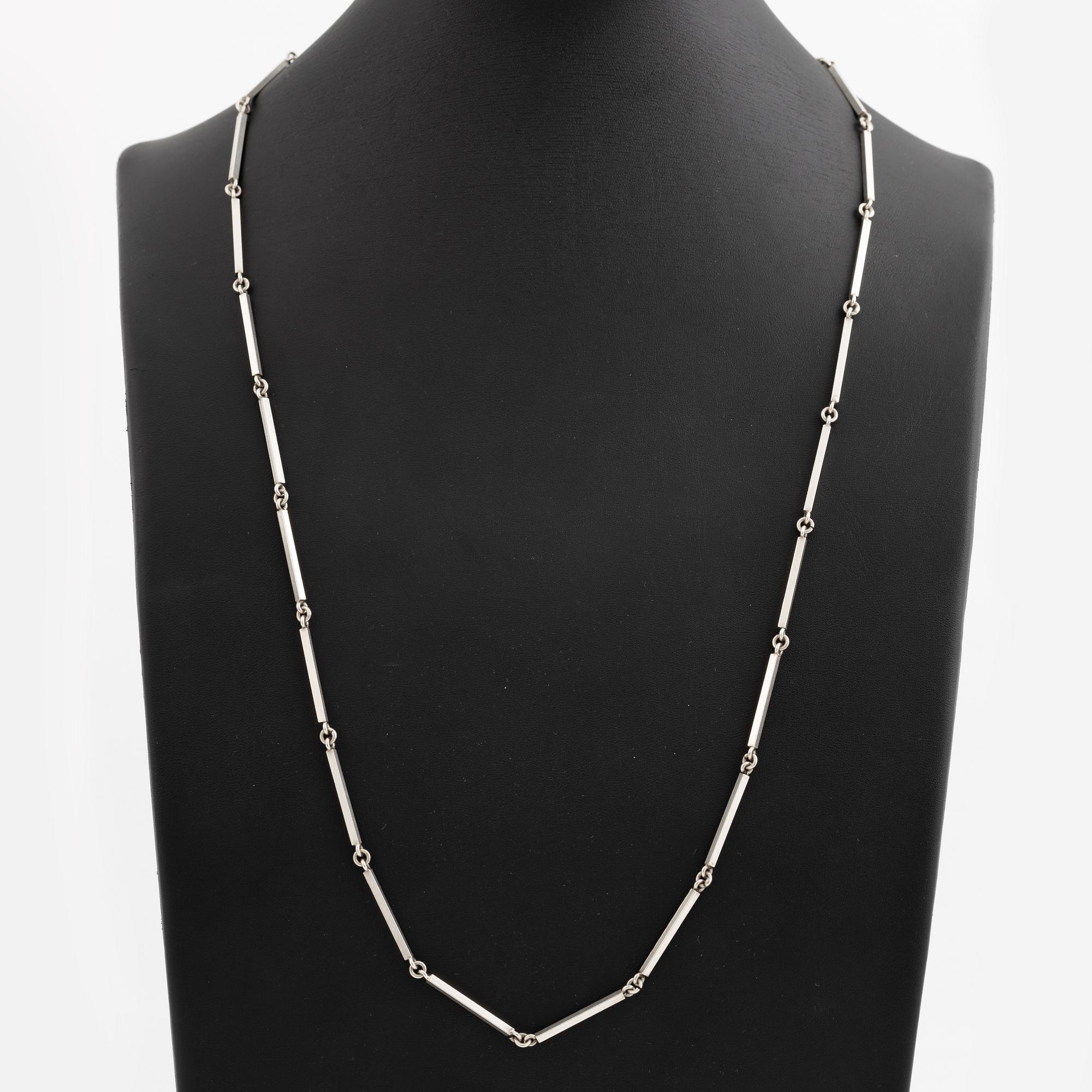 Necklace, Rey Urban, silver,