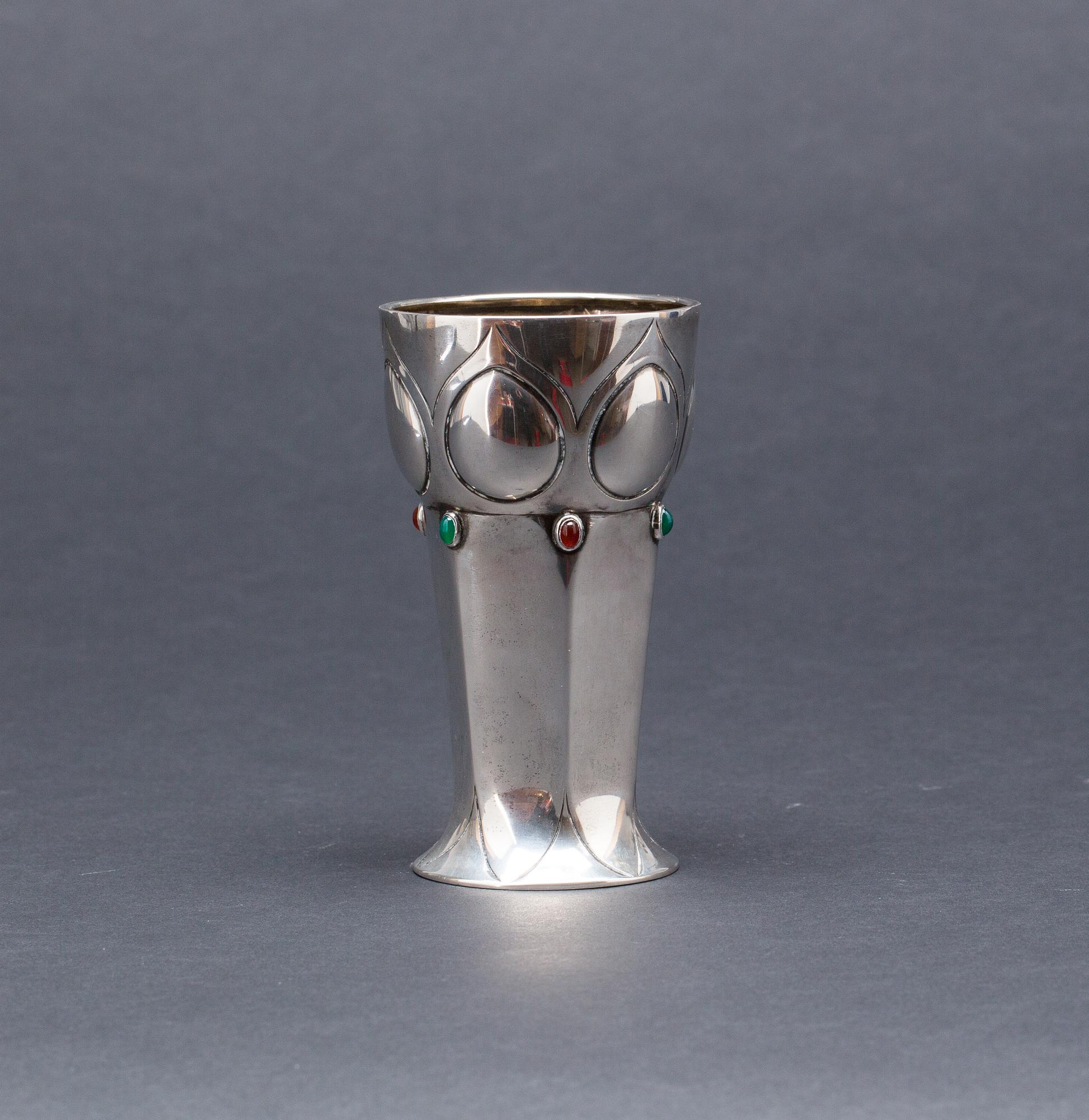 KALK, jugend, silver. 1909. Vikt ca 164 gram.
