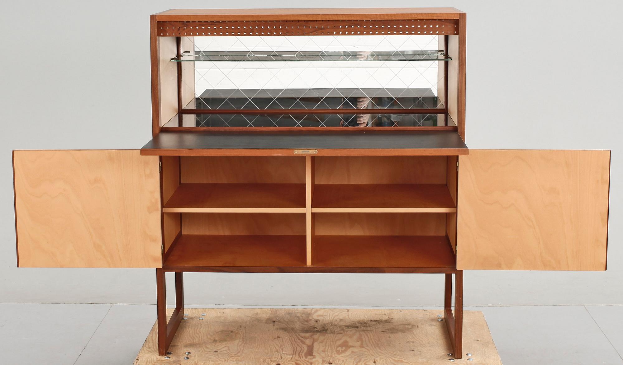 BARSKÅP, teak, 1950/60-tal.