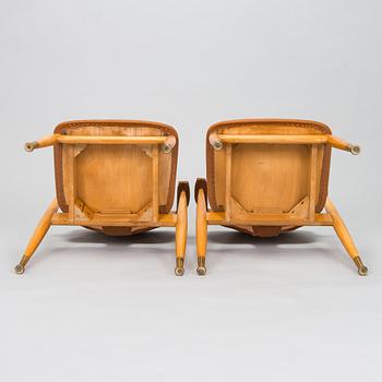Ilmari Tapiovaara, A pair of mid-20th century 'Domus Lux' armchairs for Lukkiseppo.