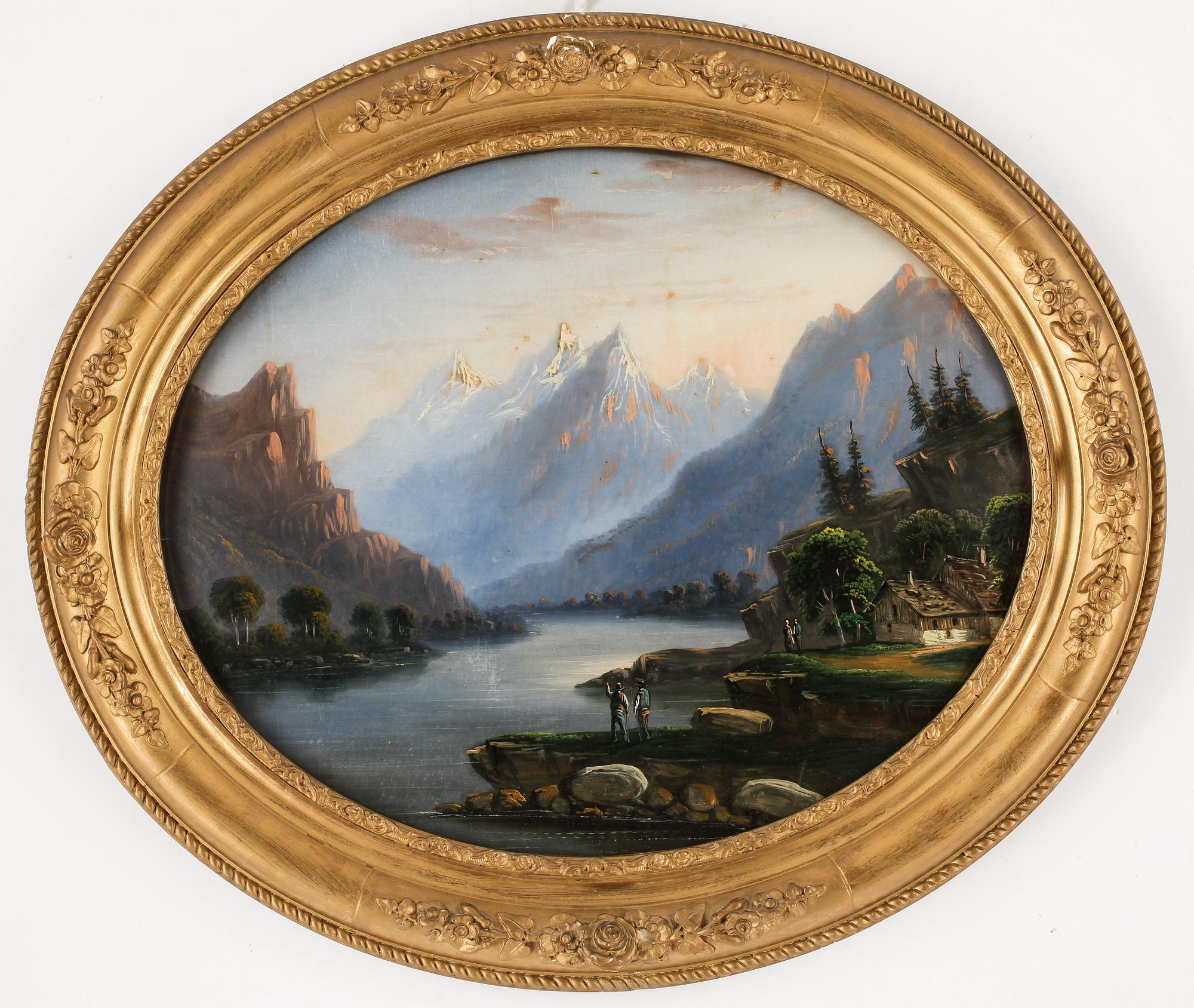 GLASMÅLNING, 1800-tal.