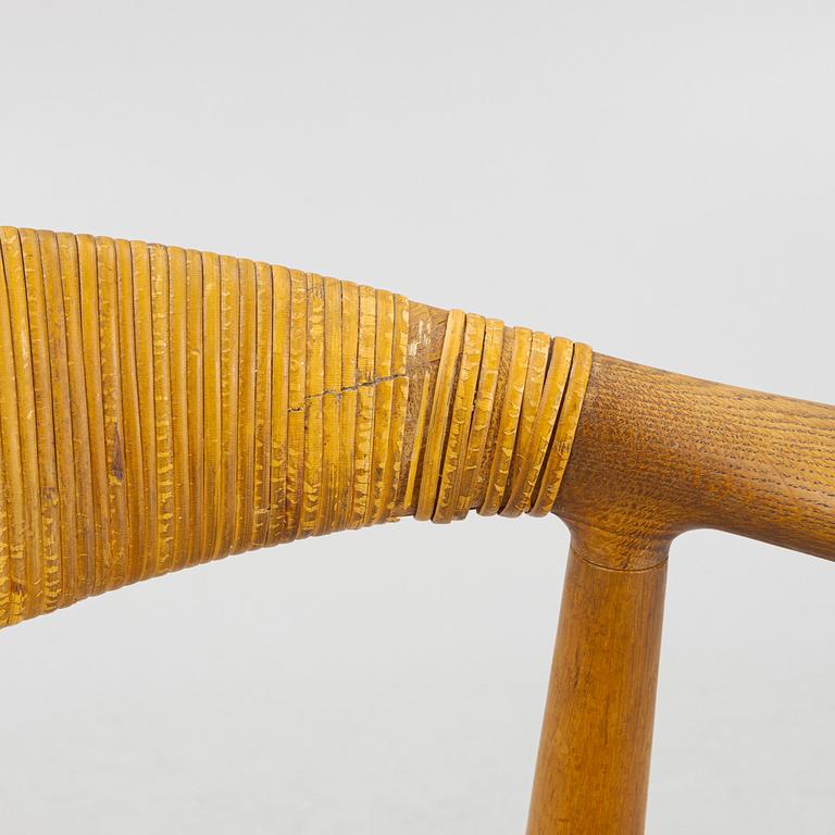 Hans J. Wegner, a "The Chair" model "JH 501", Johannes Hansen, Denmark 1950s-60s.