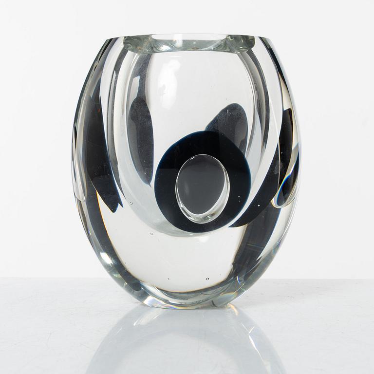 Timo Sarpaneva, a 'Claritas' glass vase, Iittala, Finland.