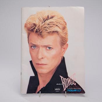 PROGRAM, David Bowie, "Serious Moonlight Tour 83".