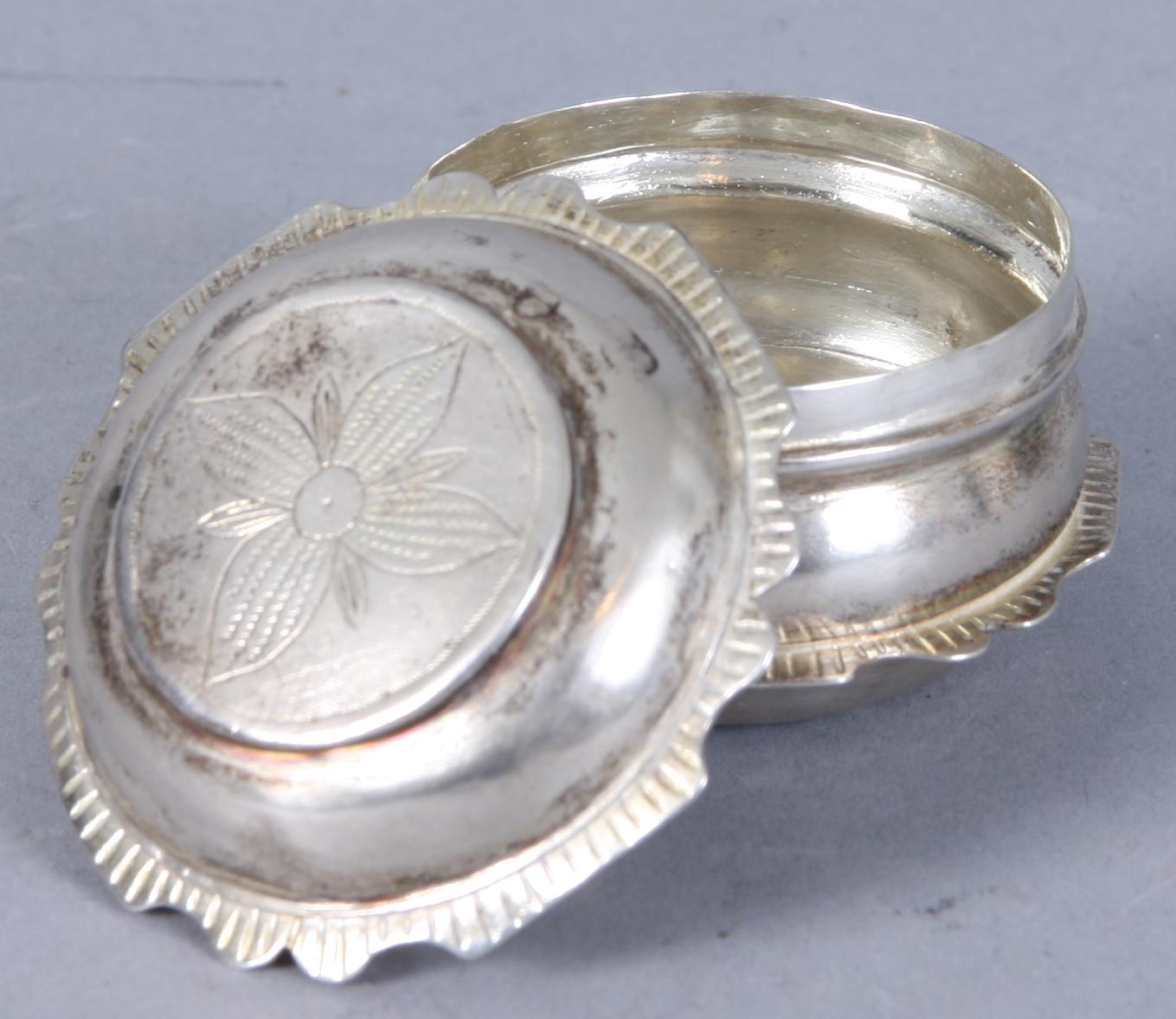 KYRKDOSA, silver, 1800-tal. 22 gram.