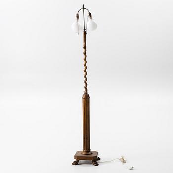 Floor lamp, 1930s-40s.