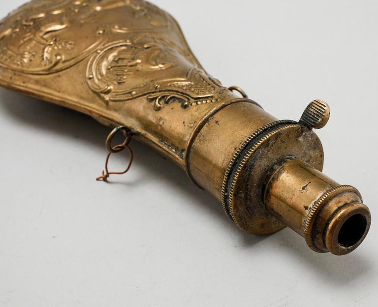 A pair of percussion guns, around the mid 19th century.