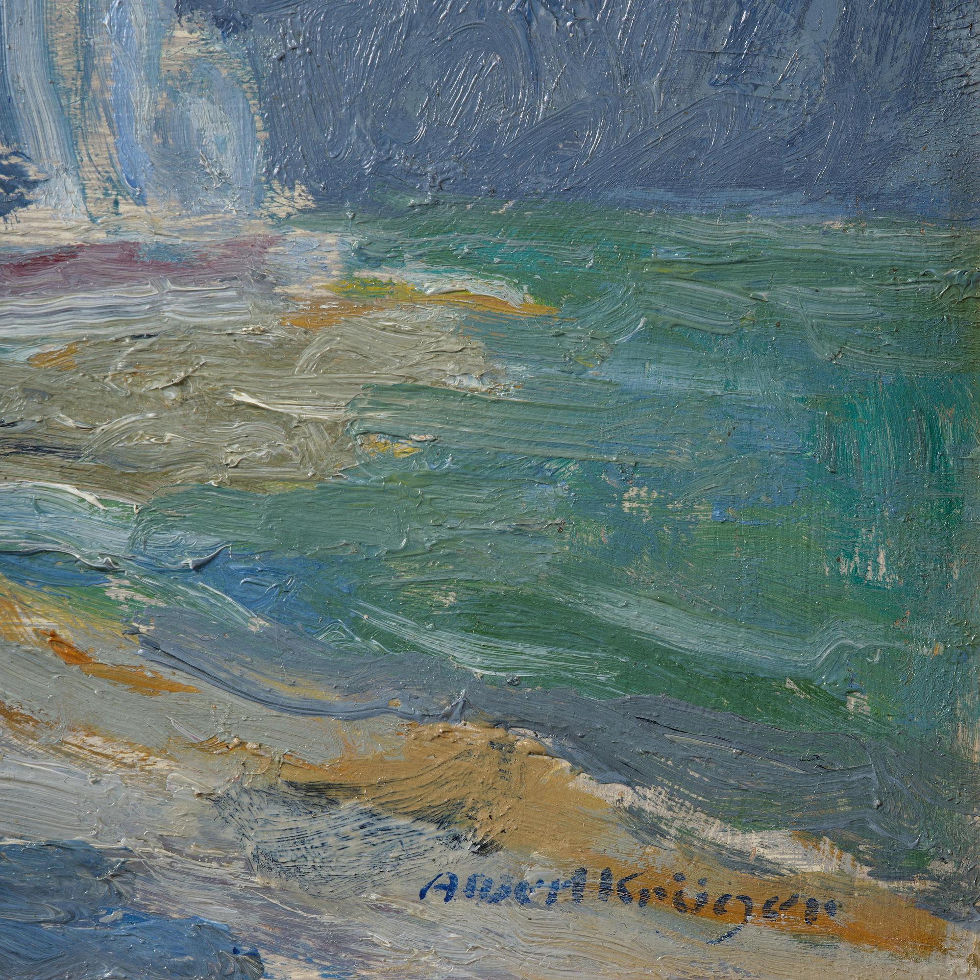 Albert Krüger, "Le Treporte".