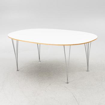 Piet Hein & Bruno Mathsson, table, "Superellipse" Fritz Hansen, Denmark.