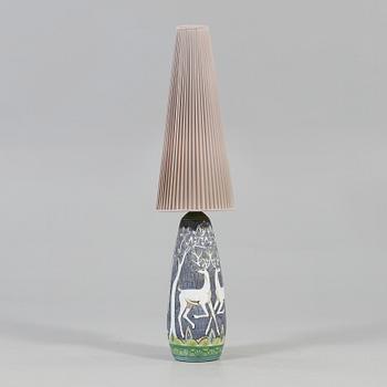 GOLVLAMPA, lergods, Marian Zawadsky, Tilgman, 1964.