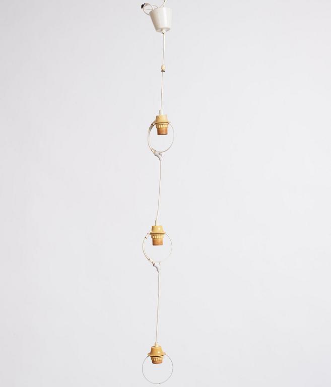 Isamu Noguchi, an, "Akari 30N" ceiling lamp / light sculpture, Ozeki & Co Japan, post 1969.