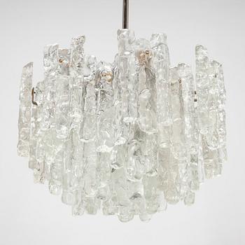 Kattovalaisin, "Ice block chandelier", J.T Design, Kalmar, Itävalta 1960-luku.
