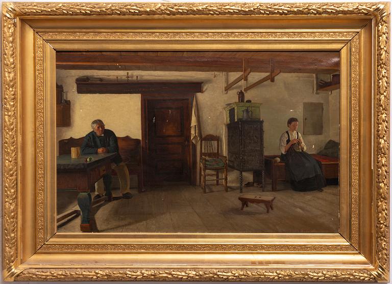 Nils Janzon, Traditional interior.