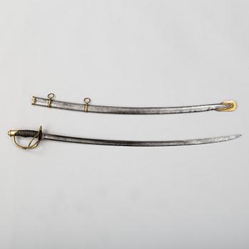 An American officer's sword 1860 pattern.