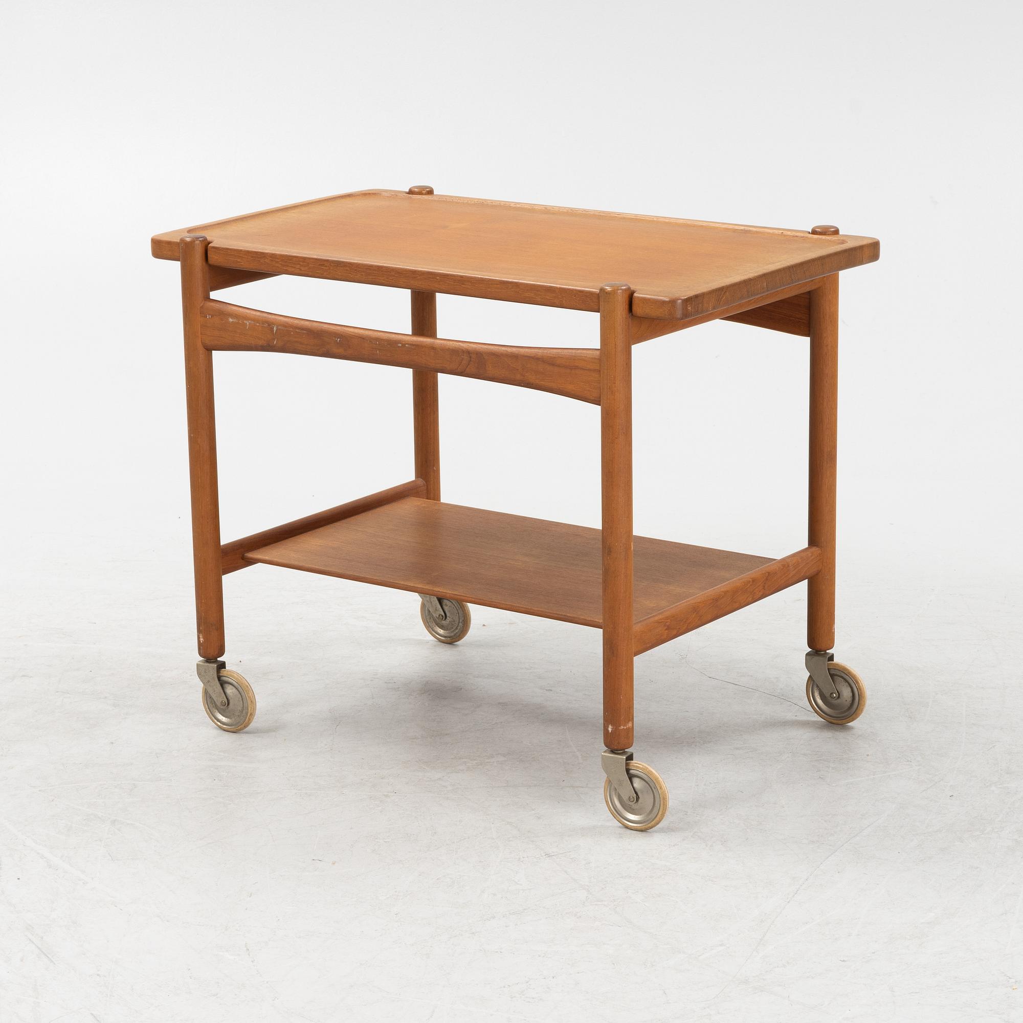 Hans J Wegner, serveringsvagn, Andreas Tuck, Danmark, 1900-talets mitt.