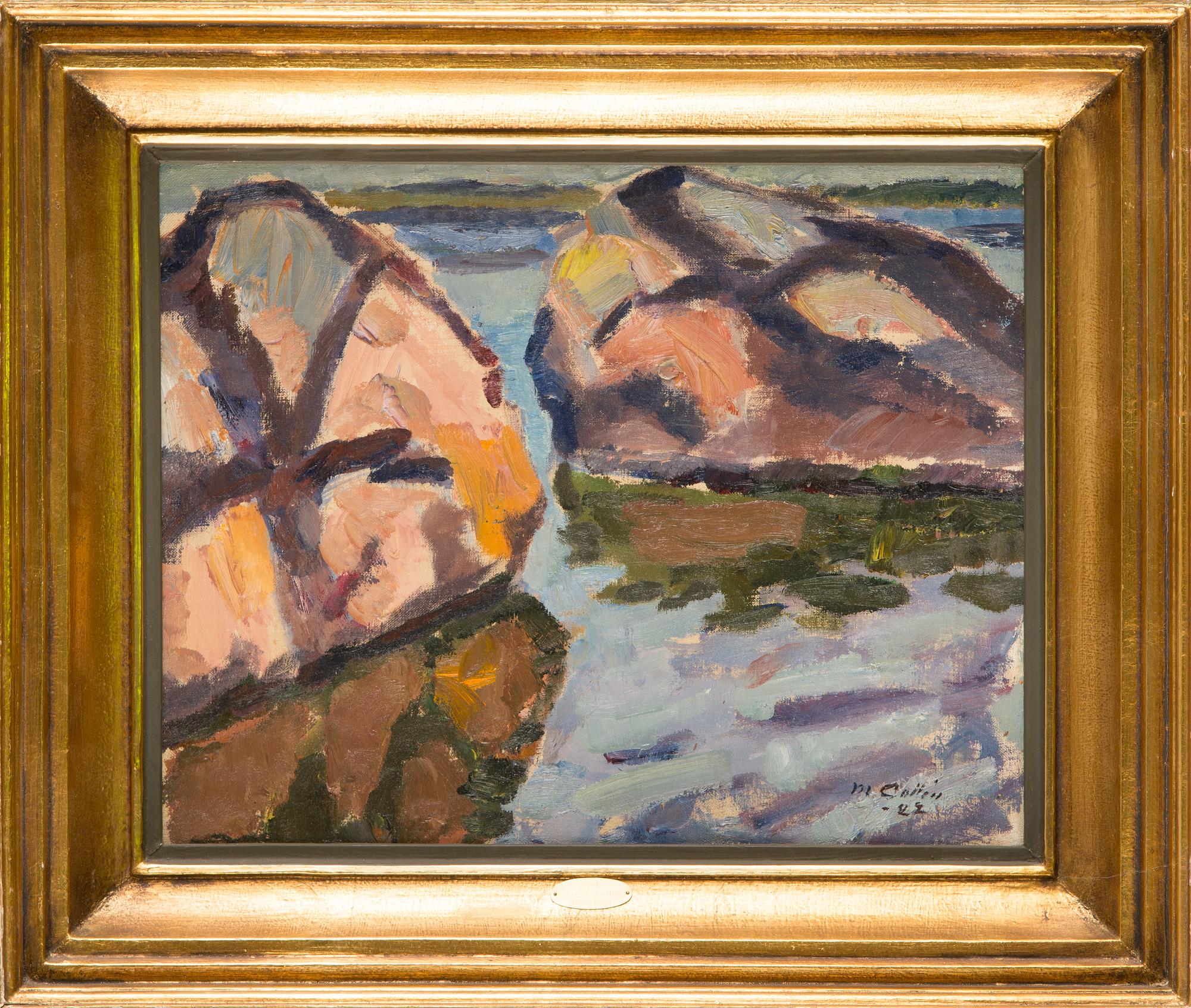 Marcus Collin, oil on canvas, signed and dated -22.