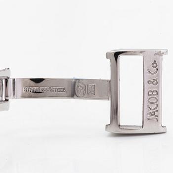 Jacob & Co, Five Time Zones, armbandsur, 46,5 mm.