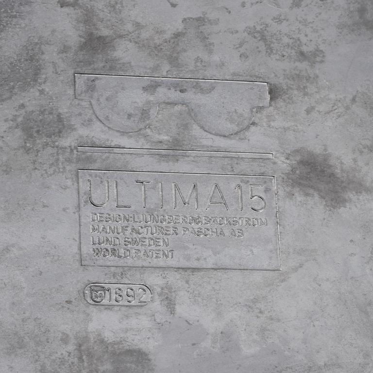 ASKFAT, vitmetall, "Ultima 15", Beck & Ljung, 1900-talets andra hälft.