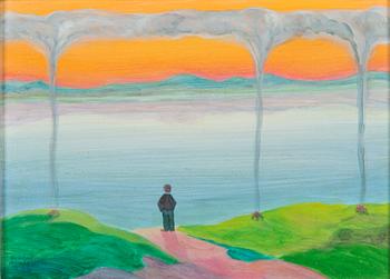 Tuomas Mäntynen, "Juhannuskokot" (Midsommarbål).