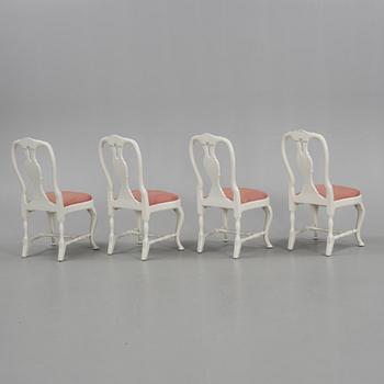 STOLAR, 4 st, rokokostil, omkring 1900.