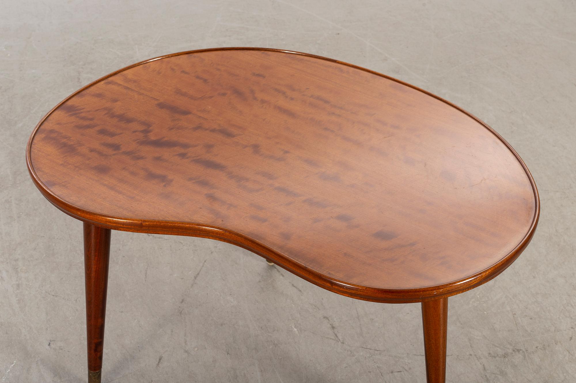 SOFFBORD, mahogny, Swedish modern, 1900-talets mitt.