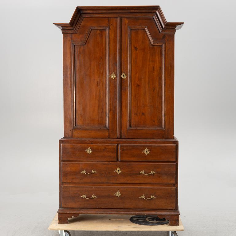 An 18th century cabinet, Sweden.