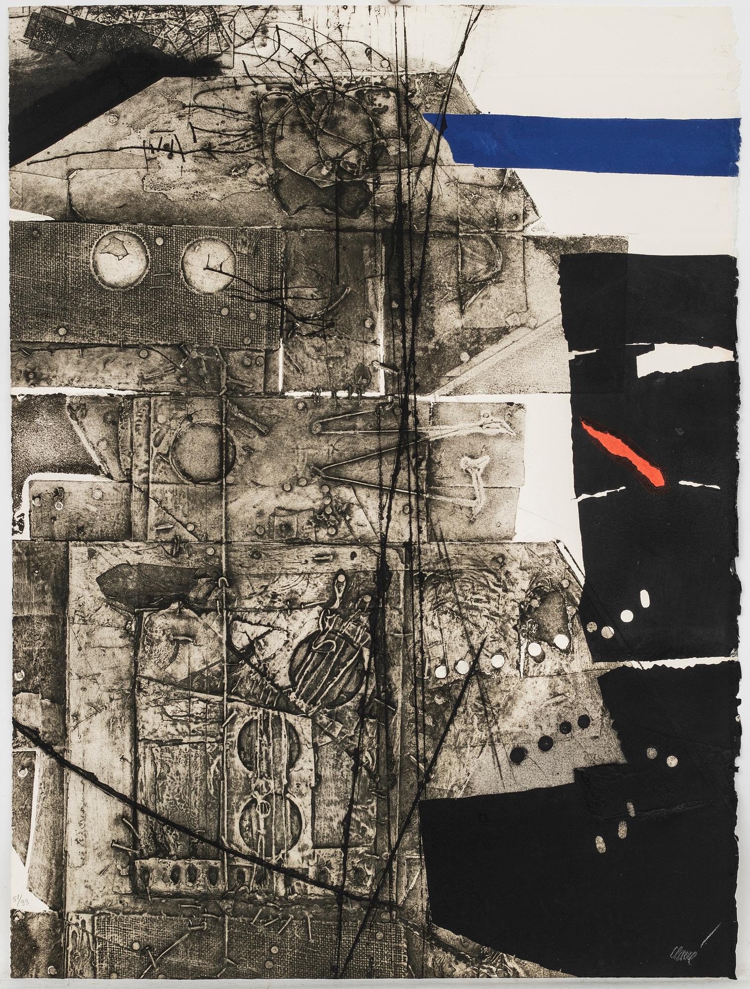 Antoni Clavé, Folder, 10 sheets, "Strange Instruments".