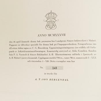 SLOTTSTEATRARNA PÅ DROTTNINGHOLM OCH GRIPSHOLM, av Agne Beijer, numr 143/550, Stockholm 1937.