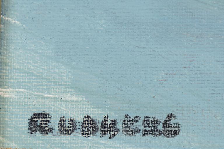 Gustav Rudberg, Skuta på redden.