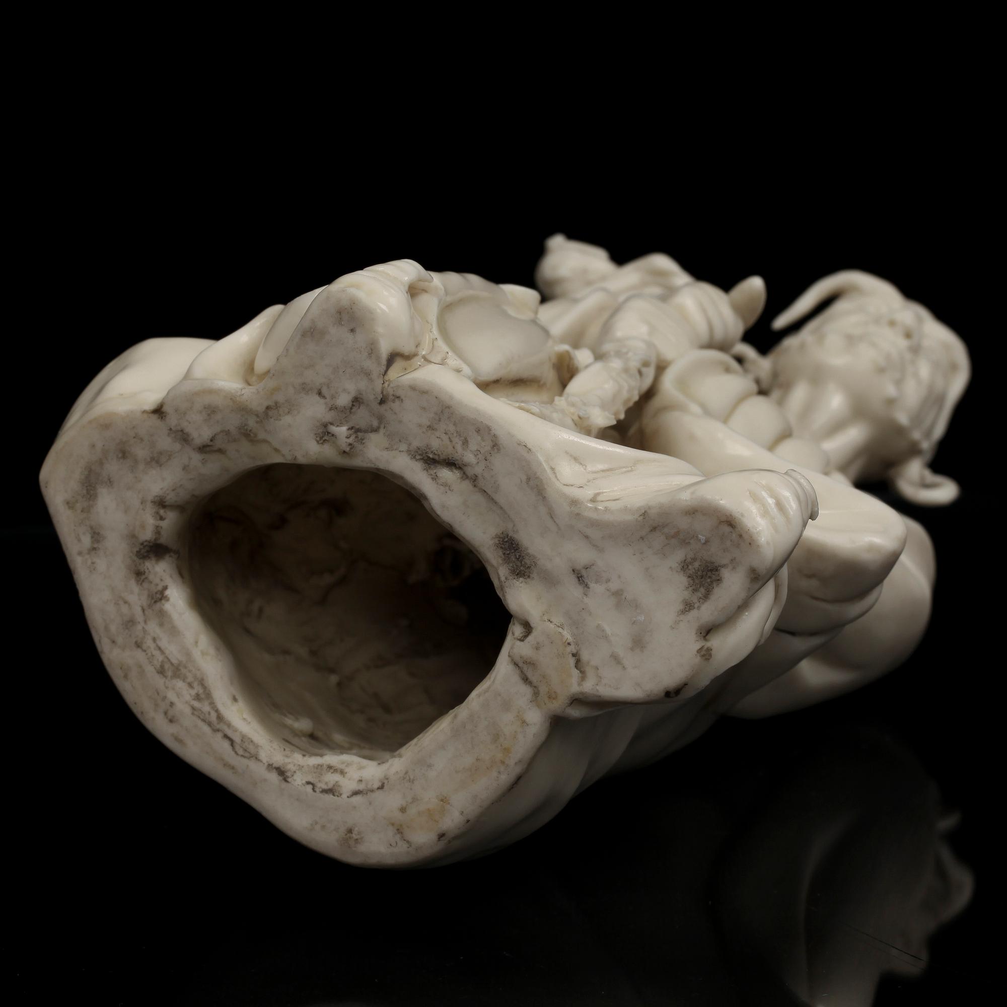 FIGURIN, porslin, Kina, blanc de Chine. 1800/1900-tal.