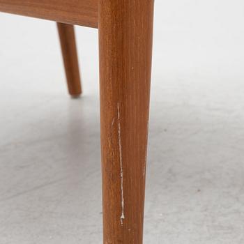 Folke Ohlsson, an armchair with ottoman "Duxiesta", Bra Bohag, Ljungs Industrier, Malmö 1960s.
