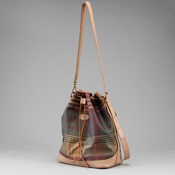 A Mulberry bucket bag.