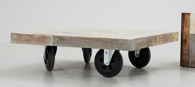 SOFFBORD samt PALL/BORD, 2000-tal.