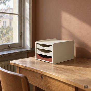 Børge Mogensen, An 'A4/3' cassette/organizer, AB Karl Andersson & Söner, second half of the 20th century.