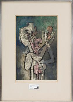 Roberto Matta · ROBERTO MATTA, färglitografi. Sign Épreuve d'artiste.