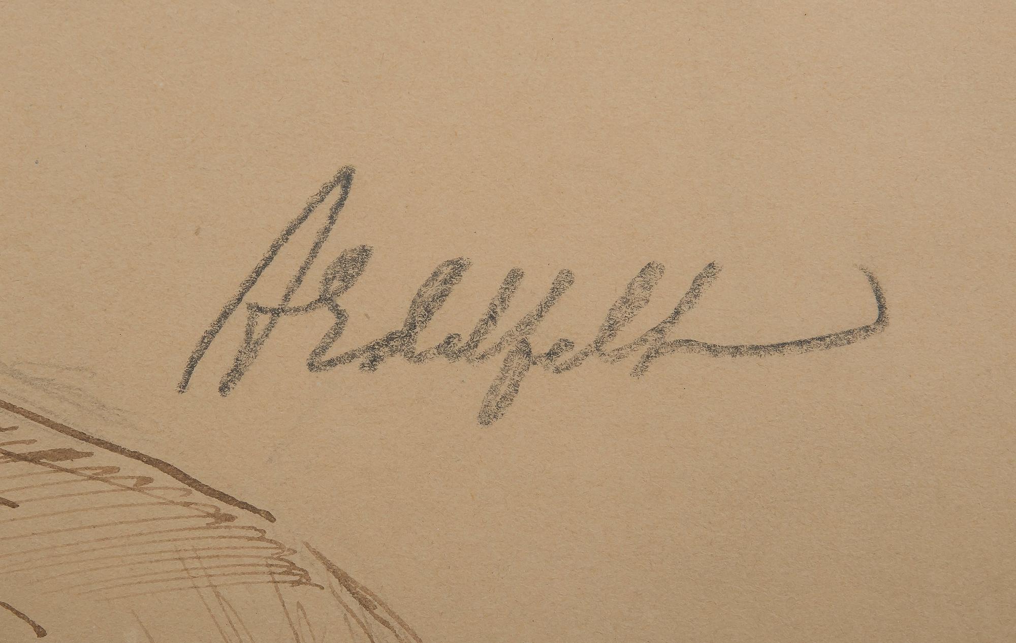 Albert Edelfelt, PORTRÄTT AV AINO ACKTÉ.
