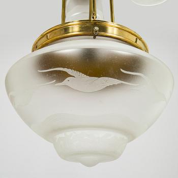 Taklampa, tidigt 1900-tal.