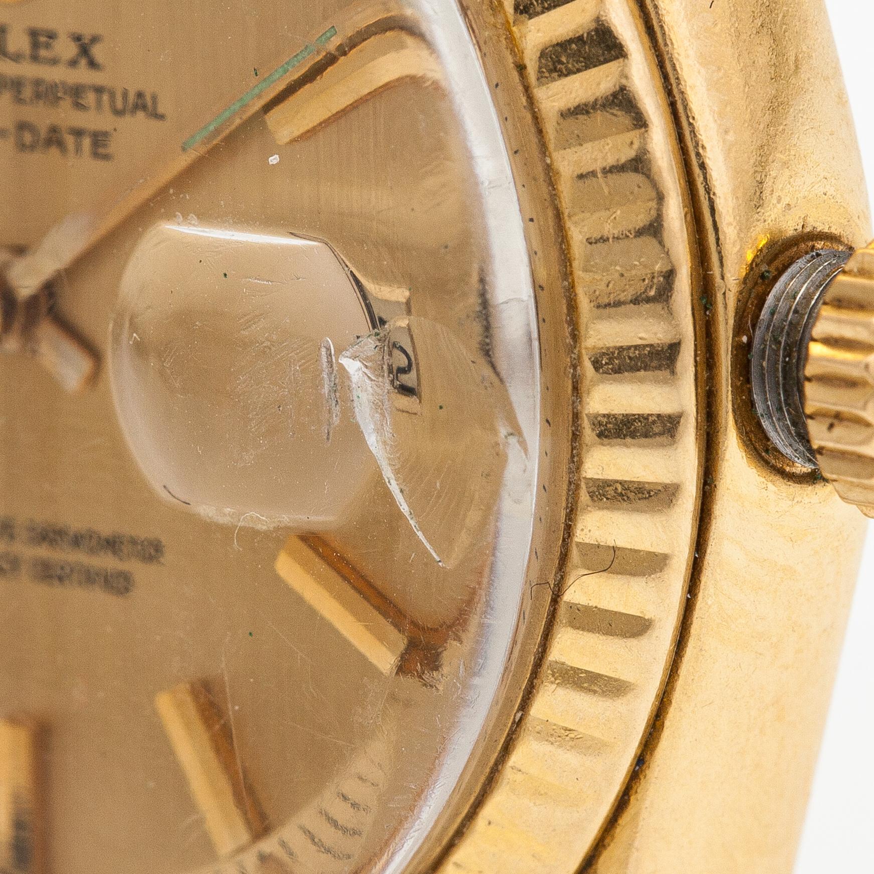 Rolex, Oyster-Perpetual, Day-Date, wristwatch, 35 mm.