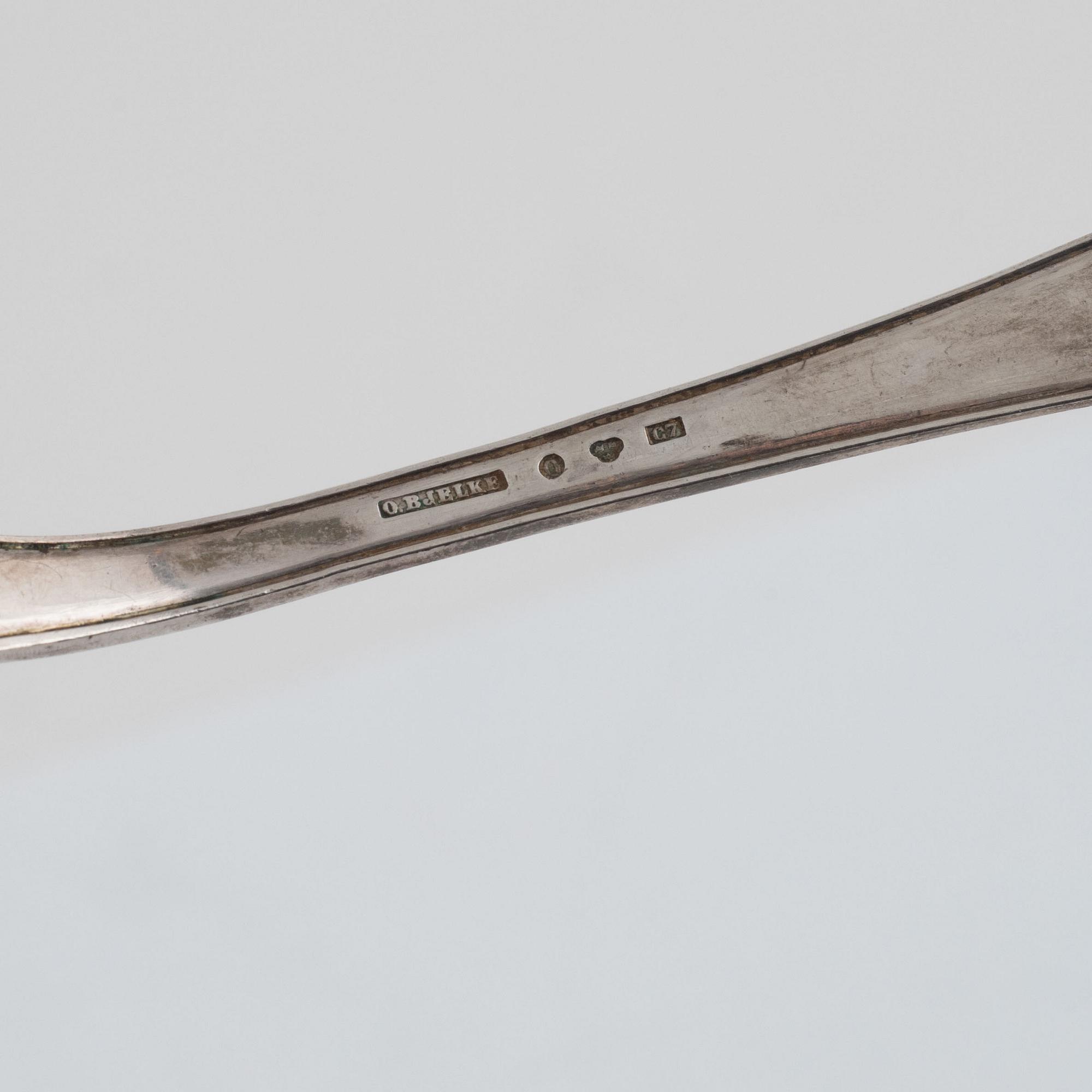 Swedish Silver Cutlery, model 'gammalsvensk / svensk rund' (30 pieces).
