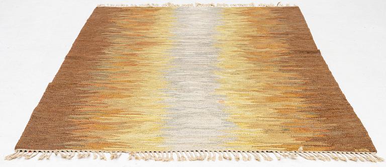 Matta, rölakan, signerad IB, 235x167 cm. 1900-tal.
