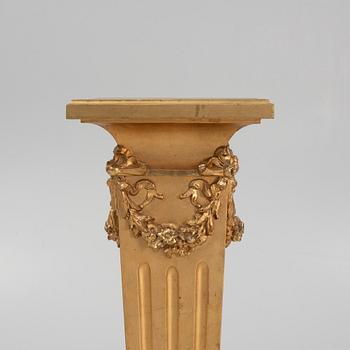 Pedestal, Gustavian style, 20th century.