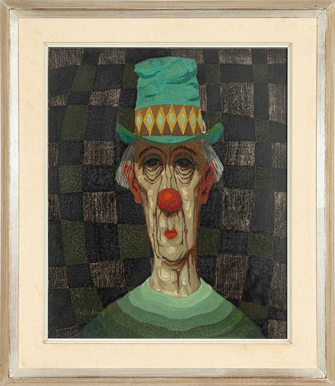 Pelle Åberg, Clown i grönt.